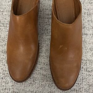 Frye Brown Leather Slip-On Loafers